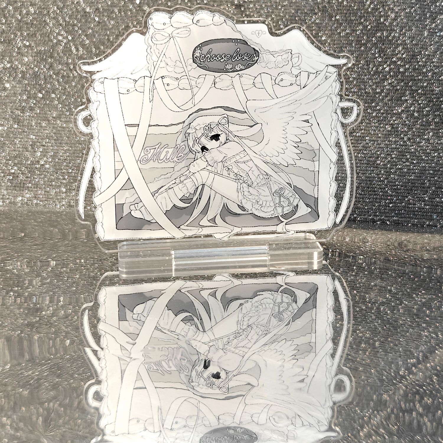 Choose Love丨Acrylic Stand丨862907320633 lovu hime