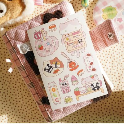 Fluffy Boo丨Sticker丨（5 types）861243743566