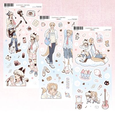 Howlheart Club丨Sticker丨（12 types）865870796150