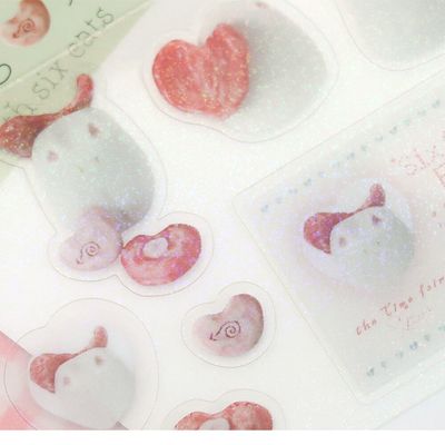 I Live With Six Cats丨Sticker丨（5 types）854562521391