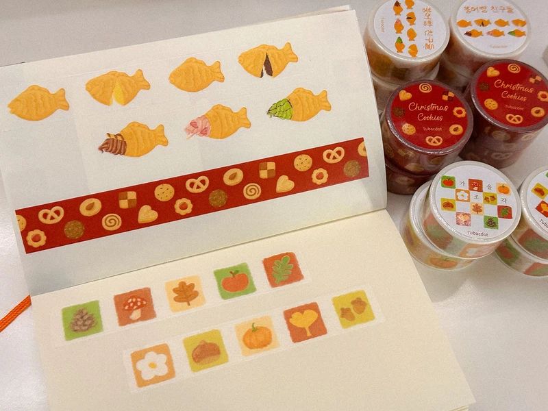 Tubacdot丨Masking Tape丨（3 types）870053238086