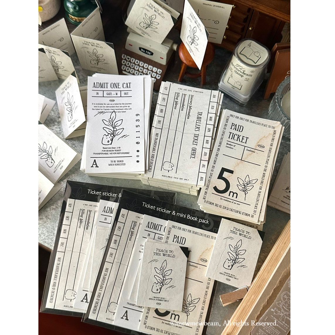 Mewmewbeam丨Sticker Pack丨（2 types）862691170733