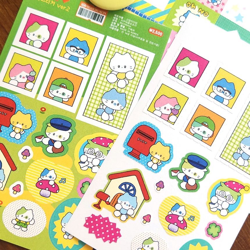 Catdabang丨Sticker丨（6 types）862109562899