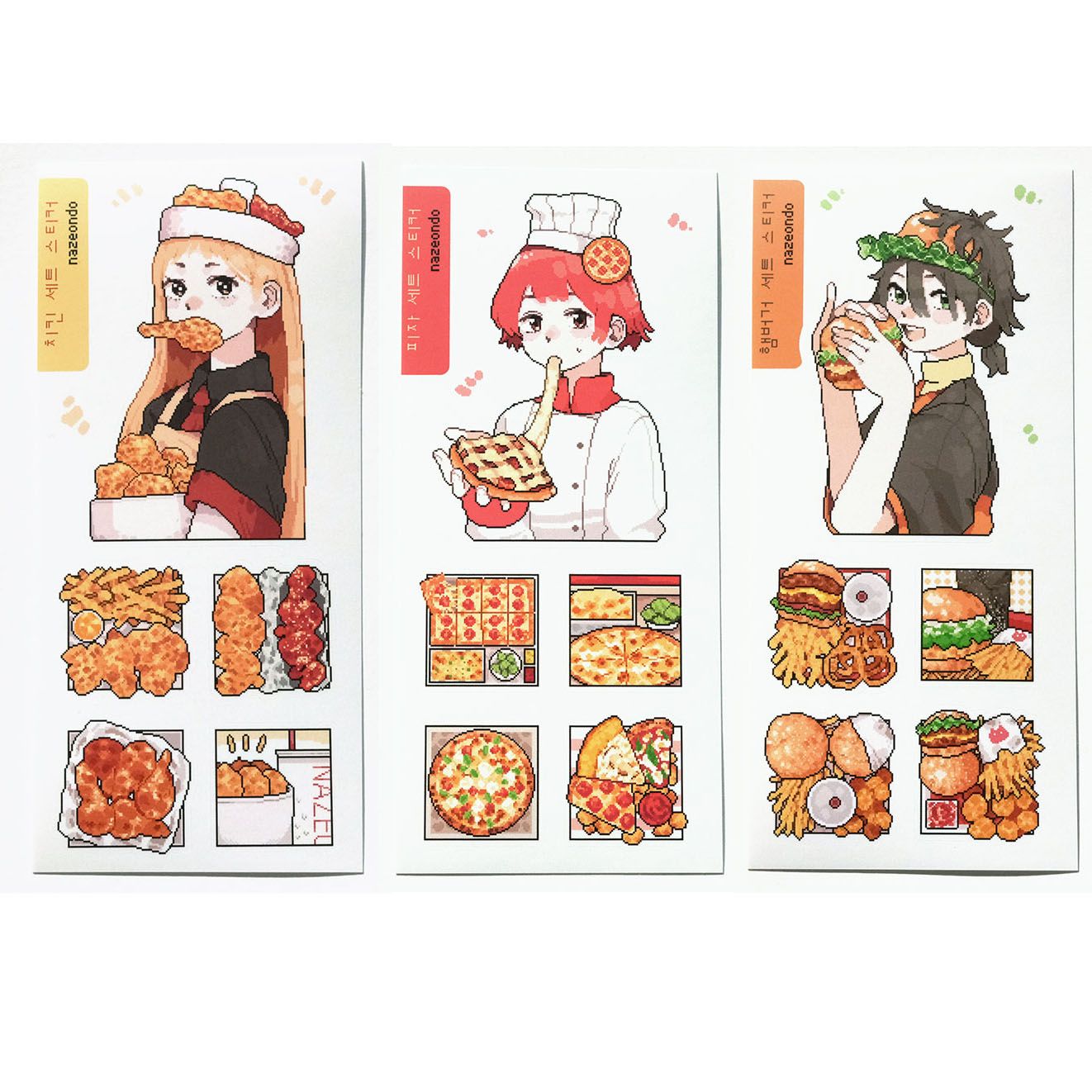 Naze丨Sticker丨（3 types）874204208005