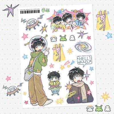 Amustew丨Sticker丨（4 types）875698988615