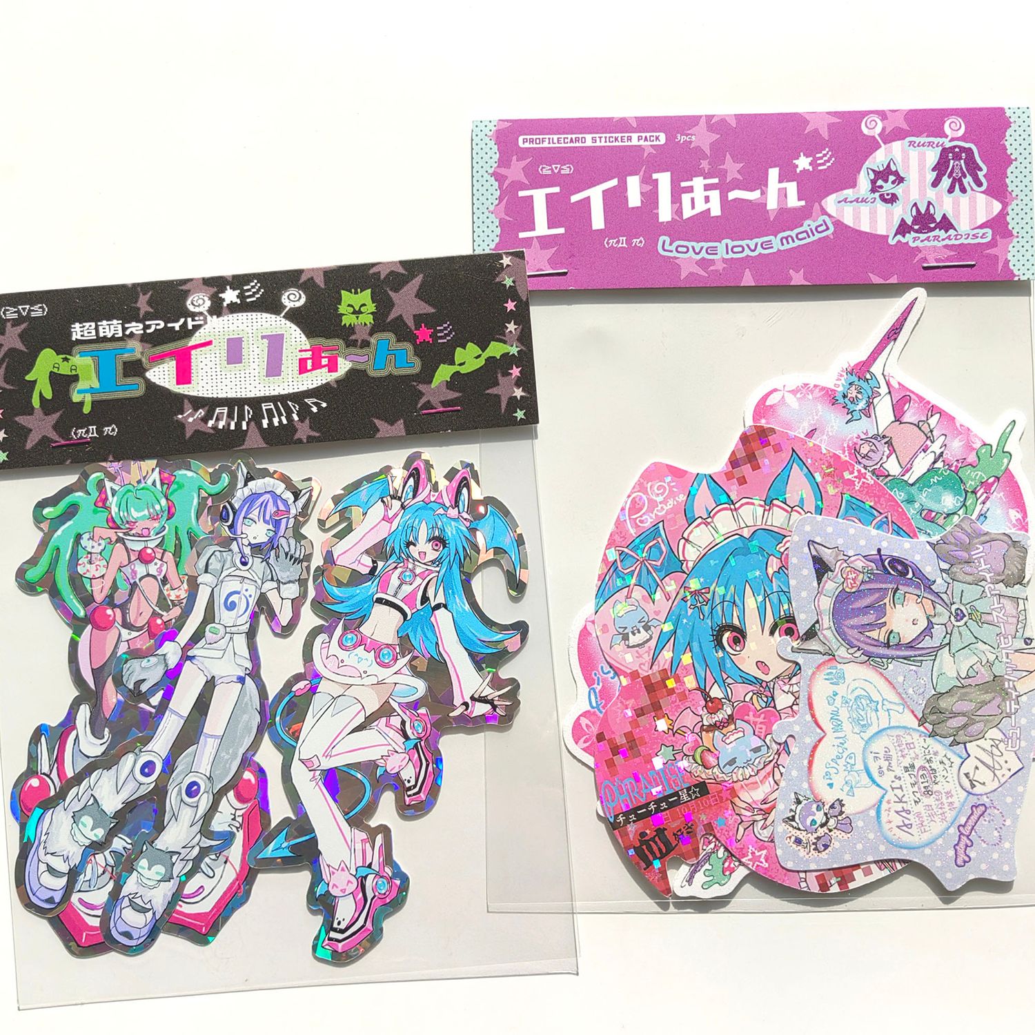 Maribu×Aranotchi×Wasa丨Sticker Pack丨（2 types）877212442977