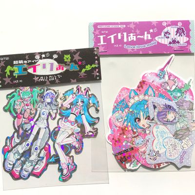 Maribu×Aranotchi×Wasa丨Sticker Pack丨（2 types）877212442977