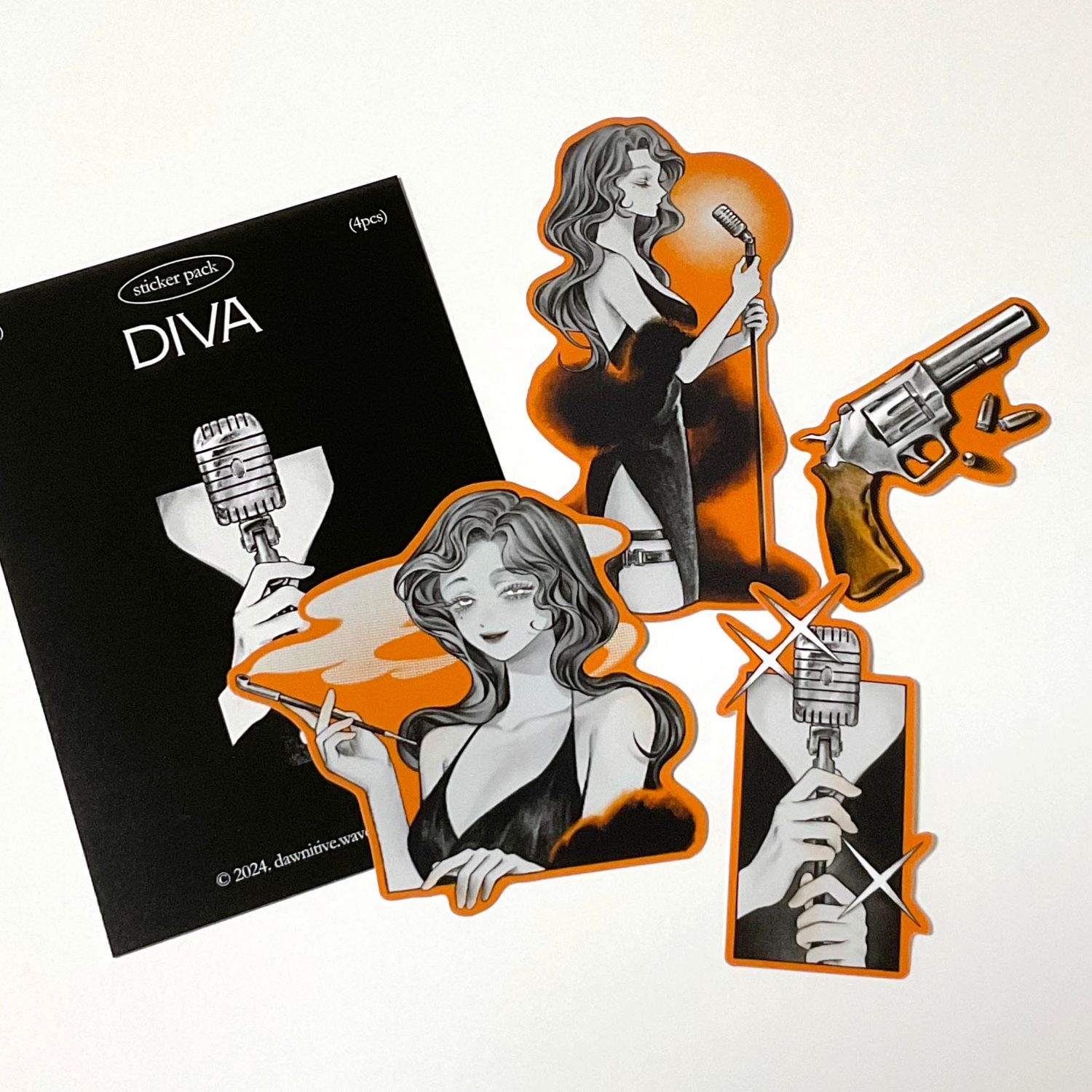Dawnitive.wave丨Sticker Pack丨（4 types）877602601711