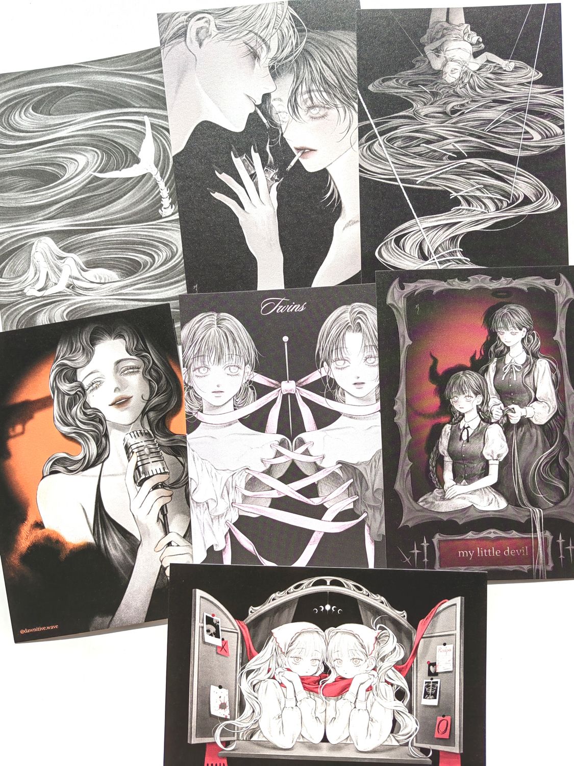 Dawnitive.wave丨Postcard丨（7 types）877021295228