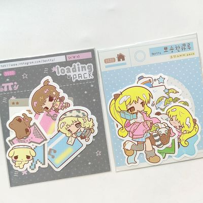 3eotty丨Sticker Pack丨（2 types）897017132048