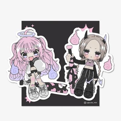 Ugly Cute丨Sticker Pack丨（3 types）890356329646
