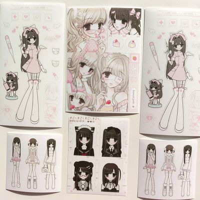 NANA&#39;s Diary丨Sticker丨（5 types）902557953151