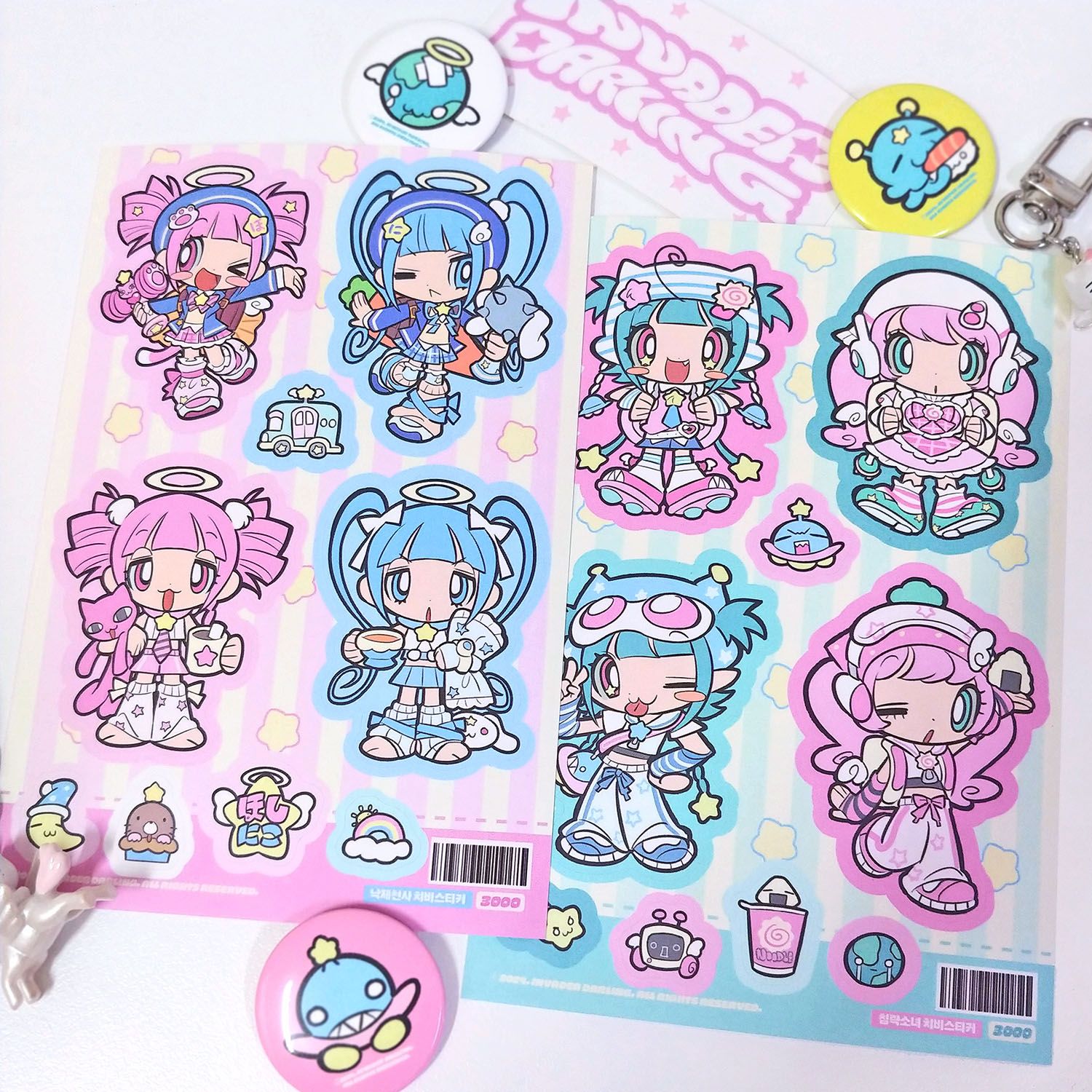 Invader Darling丨Sticker丨（10 types）908115995697