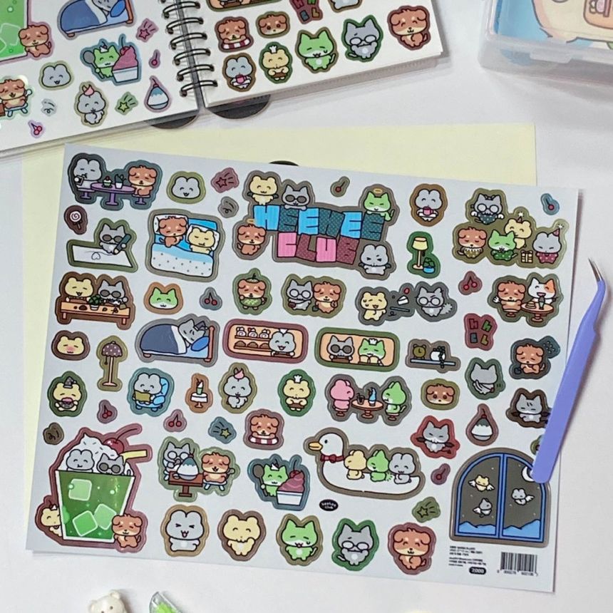 Heeheeclub丨Sticker丨（2 types）911522871765