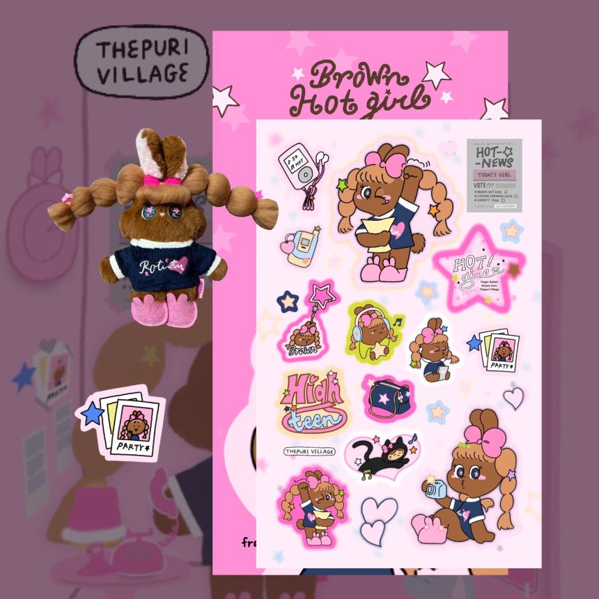 Thepuri Village丨Sticker丨（4 types）916293738813