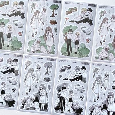 Glassy丨Sticker丨（4 types）922845380826