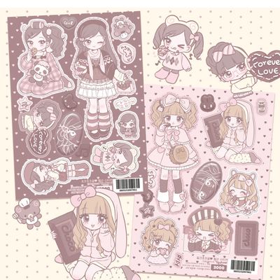 Seolkee Illust丨Sticker丨（4 types）919836031628