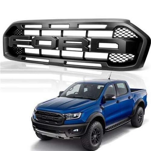 Front Grille Cover with Letter XLT - Suitable for Ford Ranger PX3 T8 2018-2022