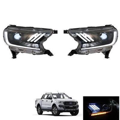 LED Headlight - Suitable for Ford Ranger PX2 PX3 T7 T8 2015-2022