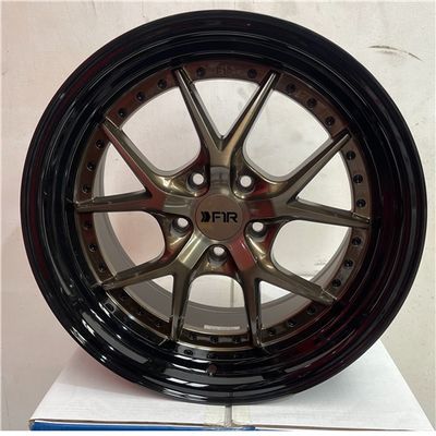 ZM891 18X9.5 ET38 5X114.3 CB73.1 BRONZE with BLACK LIP