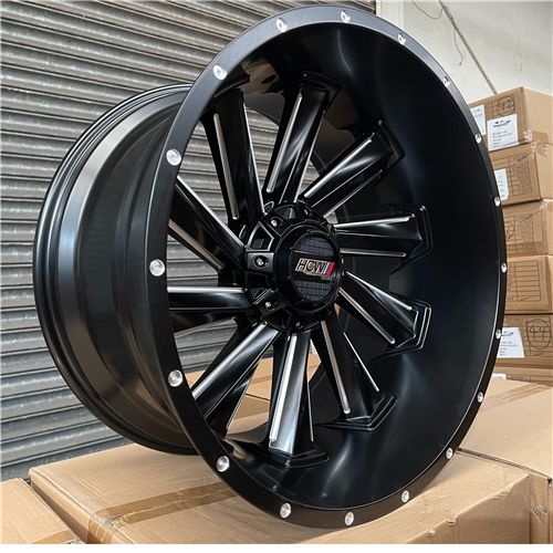 ZM1027 22X12 6X139.7 OR 6X135 ET-44 CB110.1 BLACK