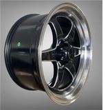 ZM356 20X10 ET23 CB106.1 6X139.7 GLOSS BLACK MILLING