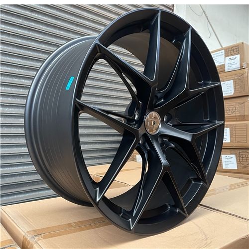 ZM1030  19X8.5 5X112 ET35 CB66.56 SEMI MATT BLACK