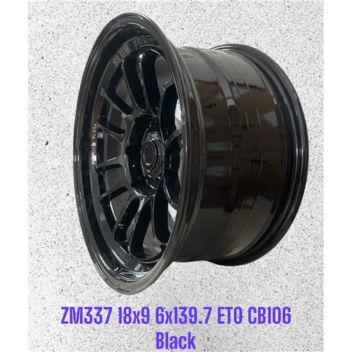ZM337 18X9 6X139.7 ET0 CB106 BLACK