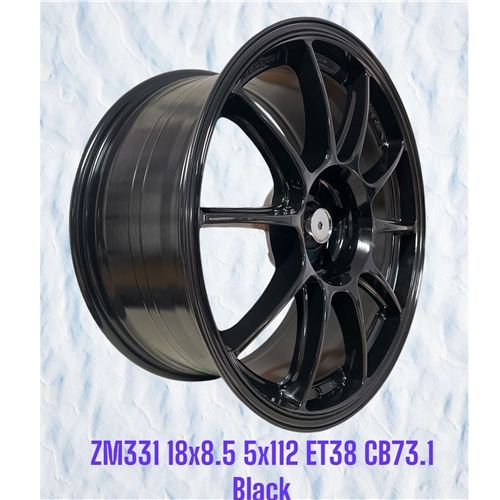 ZM331 18X8.5 ET38 CB73.1 5X112 BLACK