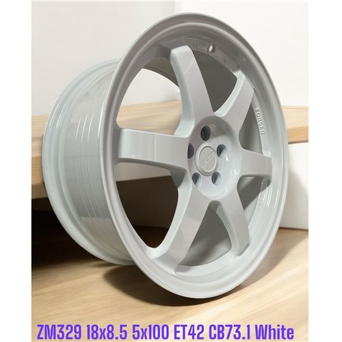 ZM329 18X8.5 ET42 CB73.1 5X100 WHITE