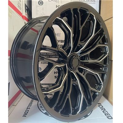 ZM411 20X9 6X139.7 ET0 CB110.1 – BLACK WITH MILLED WINDOWS