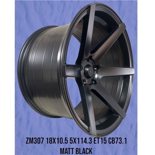 ZM307 18X10.5 ET15 CB73.1 5X114.3 MATT BLACK