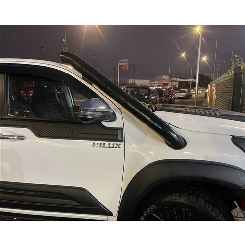 Stainless Steel Snorkel Black - Suitable for Toyota Hilux 2015–2025 Revo &amp; Rocco