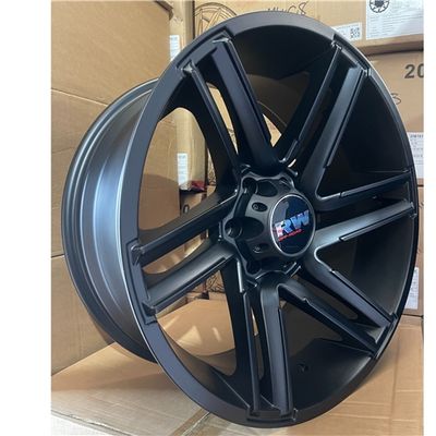 ZM412 20X9 6X139.7 ET-12 CB110.1 – SMATE BLACK (Matte Finish)