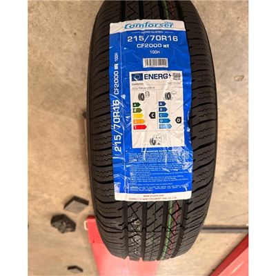 215/70R16 100H – Comforser New Tyre | SUV | All-Season
