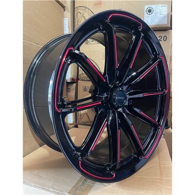 ZM405 20X9 6X139.7 ET0 CB110.1 GLOSS BLACK MILLED