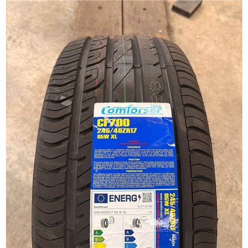 245/40R17 95W XL – Comforser New Tyre | Performance Car | All-Season