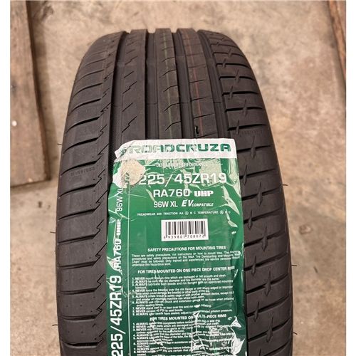 225/45R19 96W XL – Roadcruza | EV Compatible | Passenger Car | High Performance