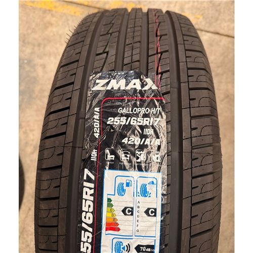 255/65R17 110H – Zmax New Tyre | SUV / 4WD / Ute | Highway Terrain