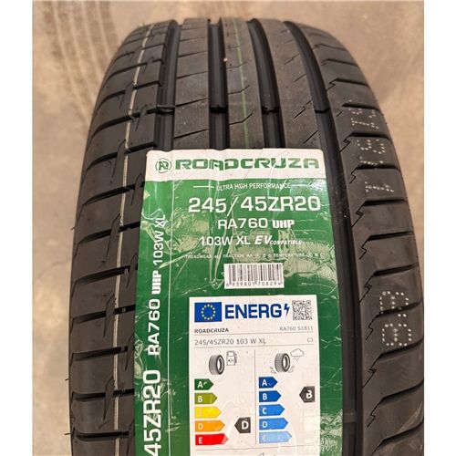 245/45R20 103W XL – Roadcruza | EV Compatible | Passenger Car/ SUV / Performance