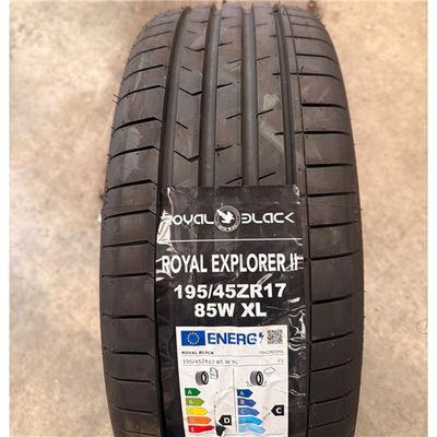 195/45R17 85W XL – Royal Black New Tyre | Passenger Car | All-Season