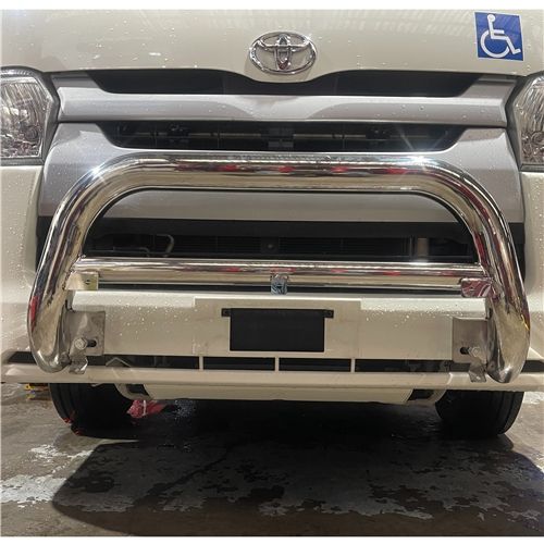 Nudge Bar - Suitable for Toyota Hiace 2006-2018 Chrome