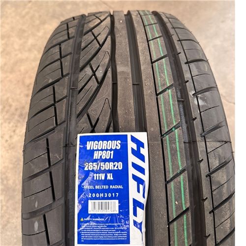 265/50R20 111V XL – Hifly New Tyre | SUV / 4WD / Ute | Performance