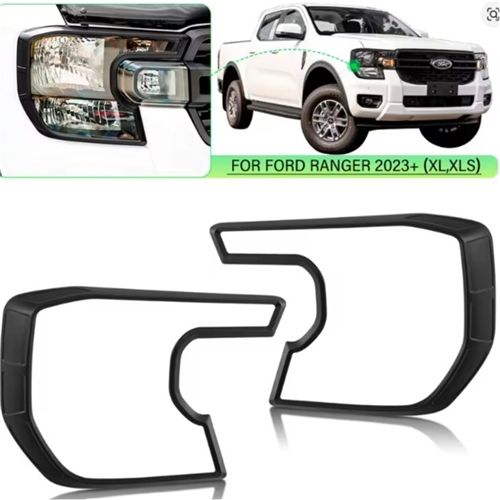 Headlight Cover - Suitable for Ford Ranger 2023-2025 XL XLS