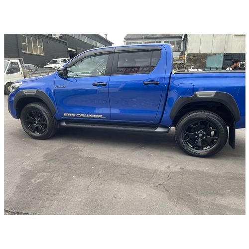 Fender Flare with OEM Smooth - Suitable for Toyota Hilux 2015-2023 Black/Grey