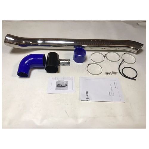 Stainless Steel Snorkel Silver - Suitable for Toyota Hilux 2005-2014