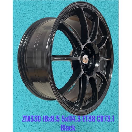 ZM330 18X8.5 ET38 CB73.1 5X114.3 BLACK
