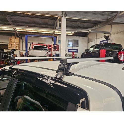 Roof Rack Silver - Suitable for Ford Ranger 2012-2022 or Toyota Hilux 2015-2022 or Nissan Navara 2015-2022