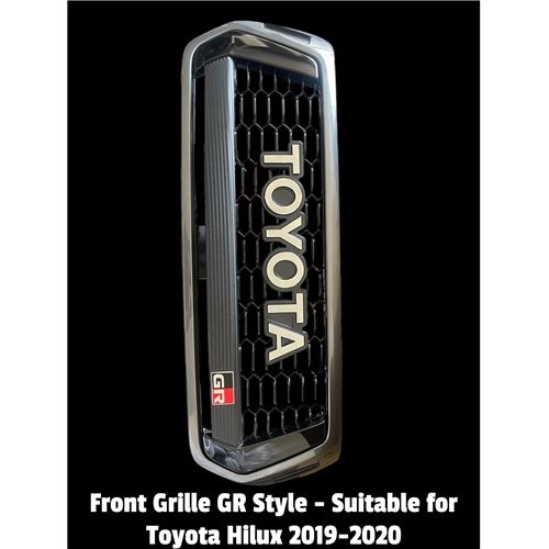 Front Grille GR Style - Suitable for Toyota Hilux 2019-2020