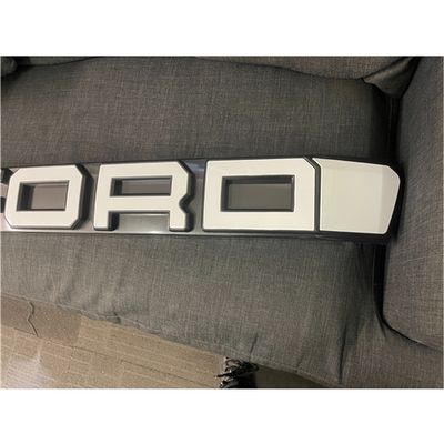Front Grille Raptor Style WHITE Letters - Suitable for Ford Ranger 2018-2022